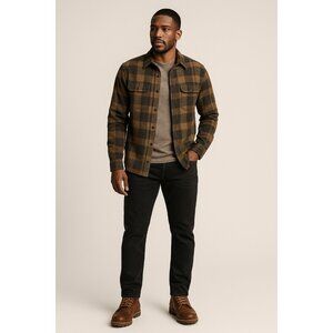 PROOF Black Performance Stretch Pants | 33x32 | Straight Fit